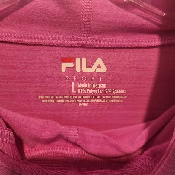 Fila Lightweight Hoodie, Size L, EUC - Picture 5 of 5